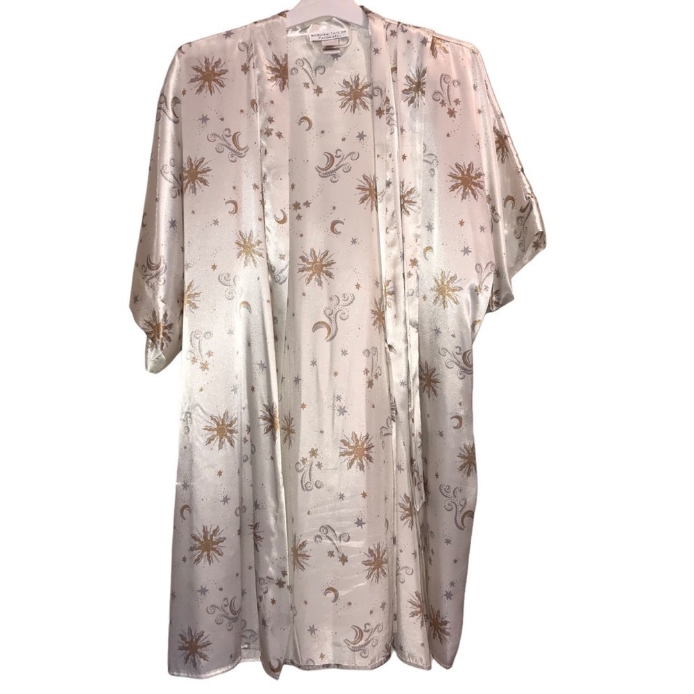 Morgan Taylor Intimates Sun Moon Stars Robe S